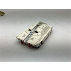 Dinky - Captain Scarlet and the Mysterons Maximum Security Vehicle with crate No.105; Airport Fire Tender with Flashing Light; and Michigan 180-III Tractor Dozer No.976; all boxed (3)