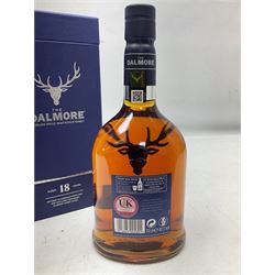 Dalmore Aged 18 Years Highland Single Malt Scotch whisky, 70cl, 43%, in box
