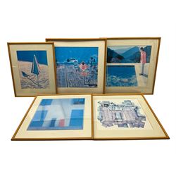 After David Hockney (British 1937-), five prints max 33cm x 34cm (5)
