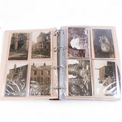 One-hundred and seventy two early 20th century Whitby view postcards, including a detailed...