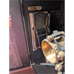 Ensign Cinematograph 35mm cine camera, with Aldis-Butcher Anastigmat F/3.1 2in lens, serial no. 106891