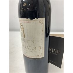 Grand Vin Chateau Latour, 1985, Pauillac 1er Grand Cru Classe, 75cl, unknown proof 