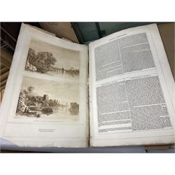 Belcher & Macartney: 'Later Renaissance Architecture in England', london Batsford, in six parts of loose folio form including plates and photographs, Twelve volumes of The Wren Society architectural books, and other architectural books and folios  