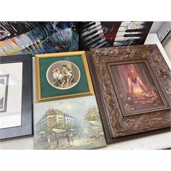 Collection of original oils and watercolours, artists to include Amada Pickles, Angela McCall, Dianne Heap and others (11)