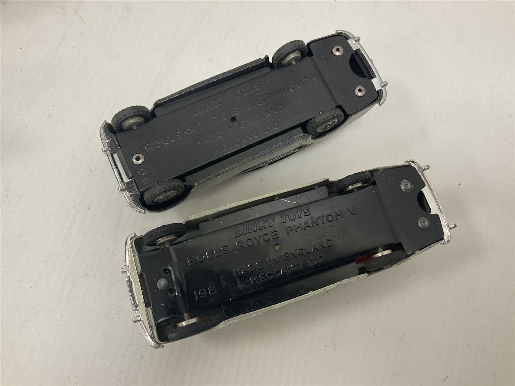 Dinky/Corgi - Dinky Bedford 10cwt Van ‘Kodak’ no.480, boxed; Corgi Bentley Continental Sports Saloon no.224 in replica box; along with further loose, playworn and repainted models to include Dinky Rolls-Royce Silver Wraith and Phantom V models etc 