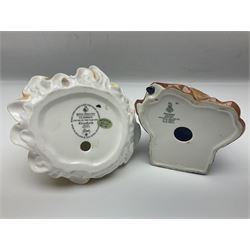 Six Royal Doulton figures, comprising Romance HN2430, Sarah HN3978, Rachel HN3976, Patricia HN3365, Elizabeth HN4426 and Reverie HN2306, all with printed mark beneath  