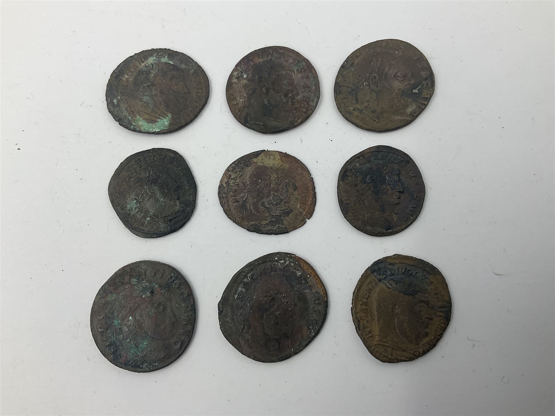 Roman Imperial Coinage, Constantine the Great, Maxentius, and further bronze folles circa 294-317AD, various mints (50)