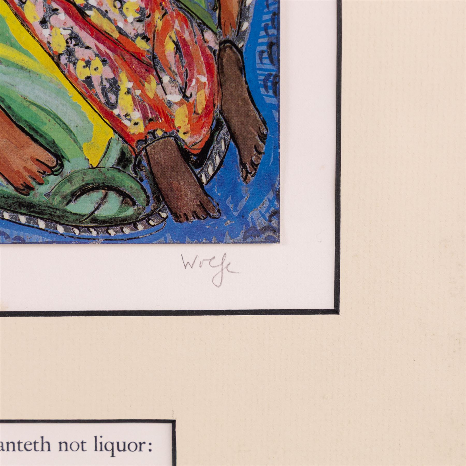 Edward Harris Wolfe (South African 1897-1982): 'Song of Songs', set of twelve limited edition lithographs on silvered paper each signed and numbered 228/250 in pencil, 36cm x 26cm, in matching frames (12)