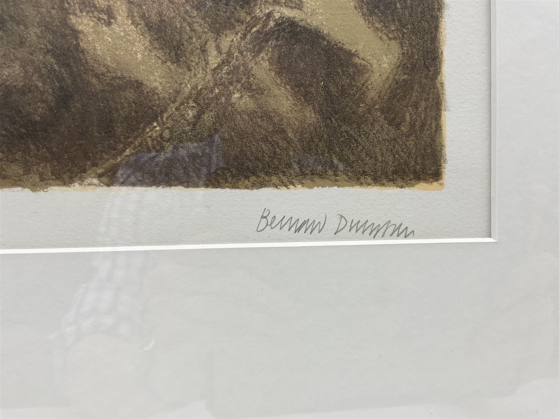 Bernard Dunstan RA (British 1920-2017): 'Schubert Octet', artist's proof lithograph signed and numbered X/XXV in pencil 27cm x 29cm