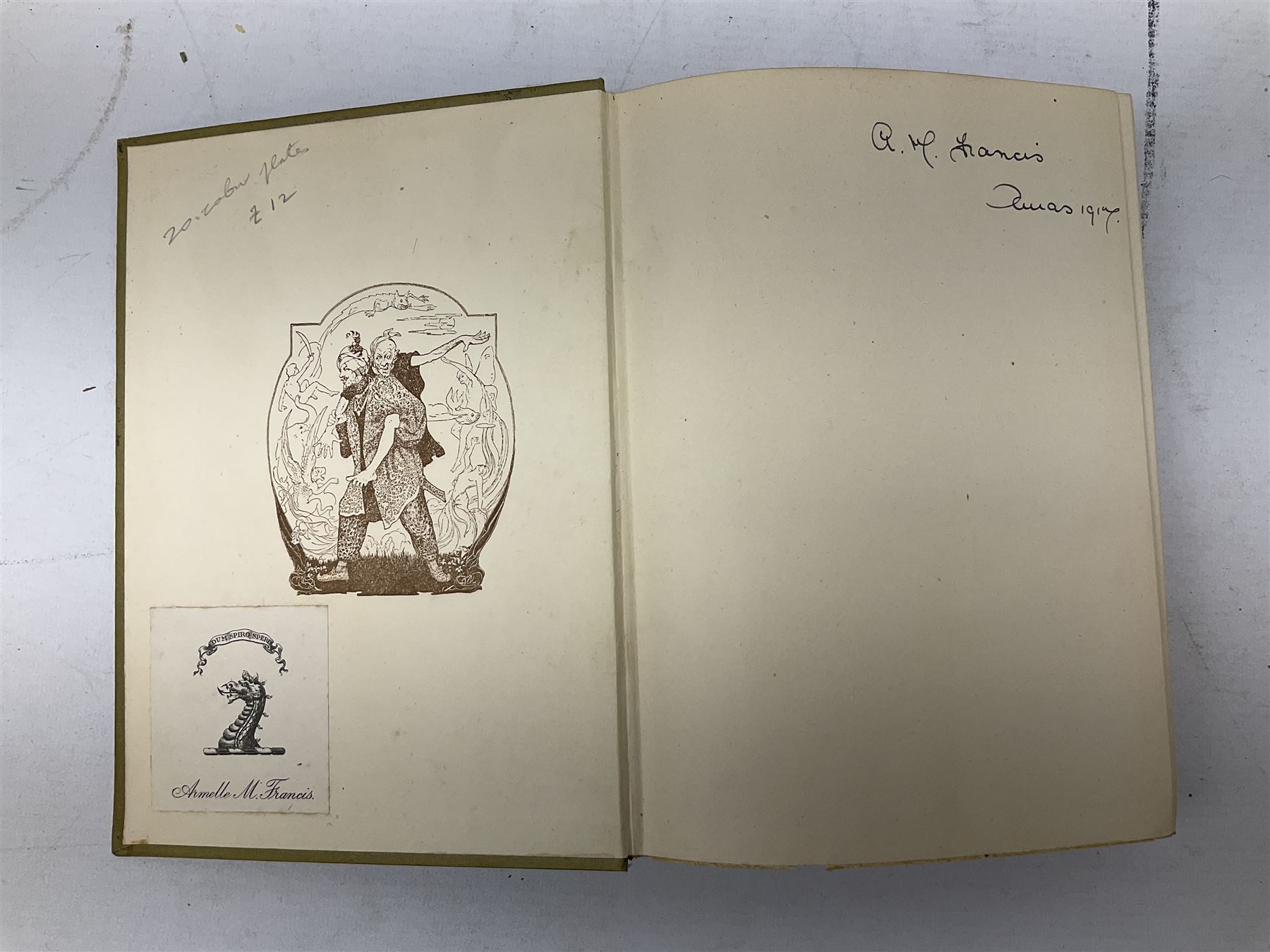 Ryder, Arthur. W: Nahl: Twenty-Two Goblins, illustrated by Perham W. Nahl, J. M. Dent & Sons Ltd., with twenty colour illustrations