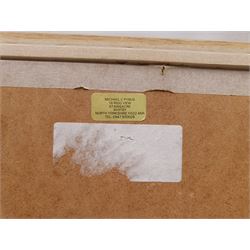 Christine M Pybus (British 1954-): Early Light Whitby, watercolour signed 47cm x 65cm