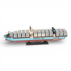 Lego Maersk Line Triple-E container ship no. 10241, built with box and instructions