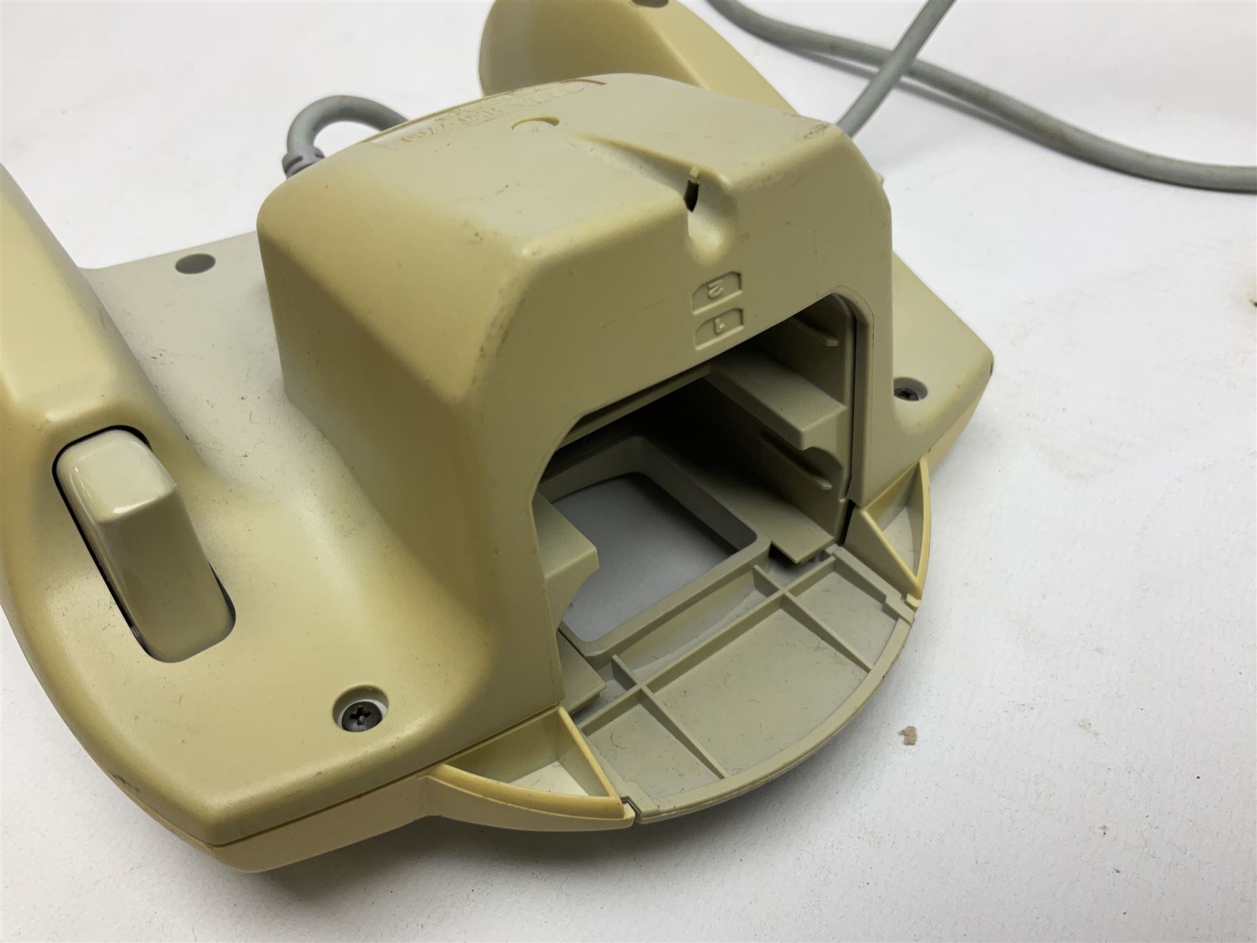 Dreamcast console, one controller, original instruction booklet with magazine and four games, ‘Aerowings’, ‘Buggy Heat’, ‘ Racing Simulation Monaco Grand Prix’ and ‘Who Wants to be a Millionaire’, all in original cases with instruction booklets 