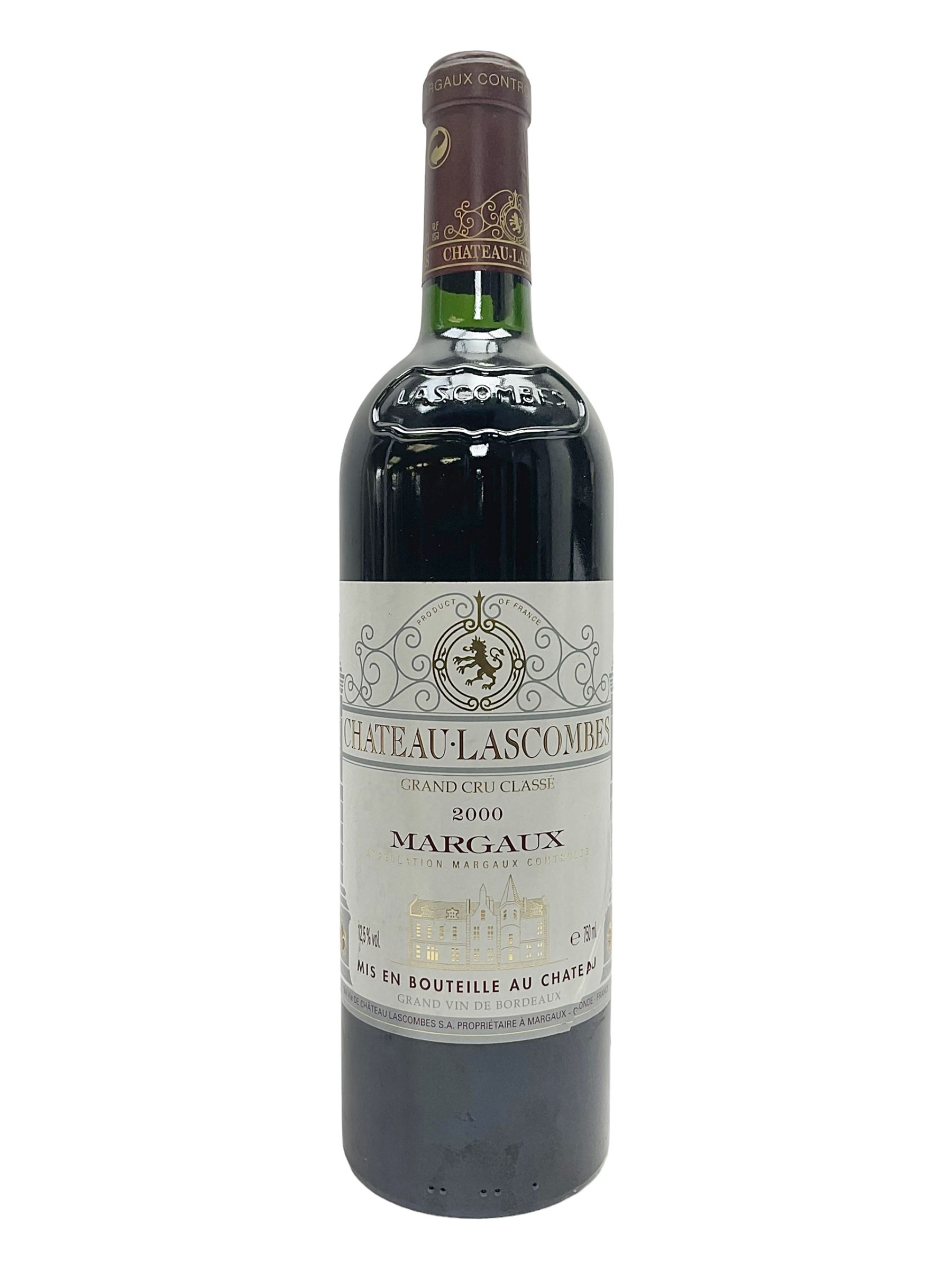 Chateau Lascombes, 2000, Margaux, 750ml, 12.5%