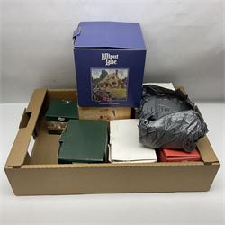 Ten Lilliput Lanes, to include Sleigh Bells, Short Back and Sides, Crook Hall Gardens, Loch Ness Lodge, Le Petit, etc, nine with original boxes  (10)
