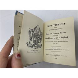 Group of predominantly Masonic Jewels of Office, to include silver, and silver gilt and enamel examples, mostly 1950's and 1960's in date, etc. 
