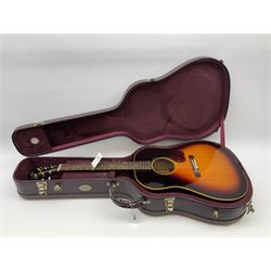 Alister Atkin J43A guitar 'The Forty Three' serial no.929 L103cm in fitted case with certificate dated 10/18