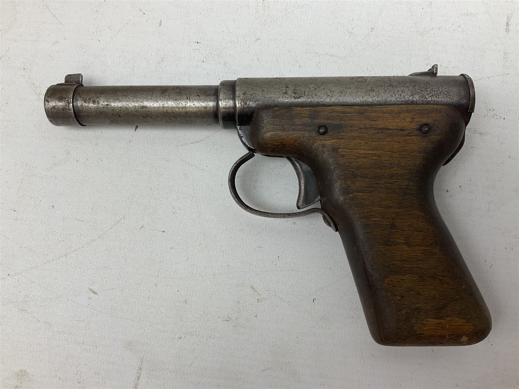 Webley Hurricane .22 air pistol with over lever action and thumb safety L27cm; Webley Premier .22 air pistol with over lever action No.816; part Diana model 2 air pistol; and quantity of .22 pellets in three tins