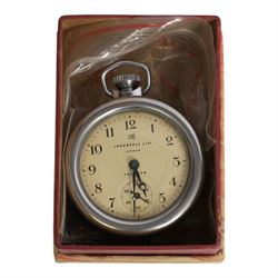 Four pocket watches, comprising two Westclox Pocket Ben examples, gold plated Limit example and an Ingersoll Triumph example