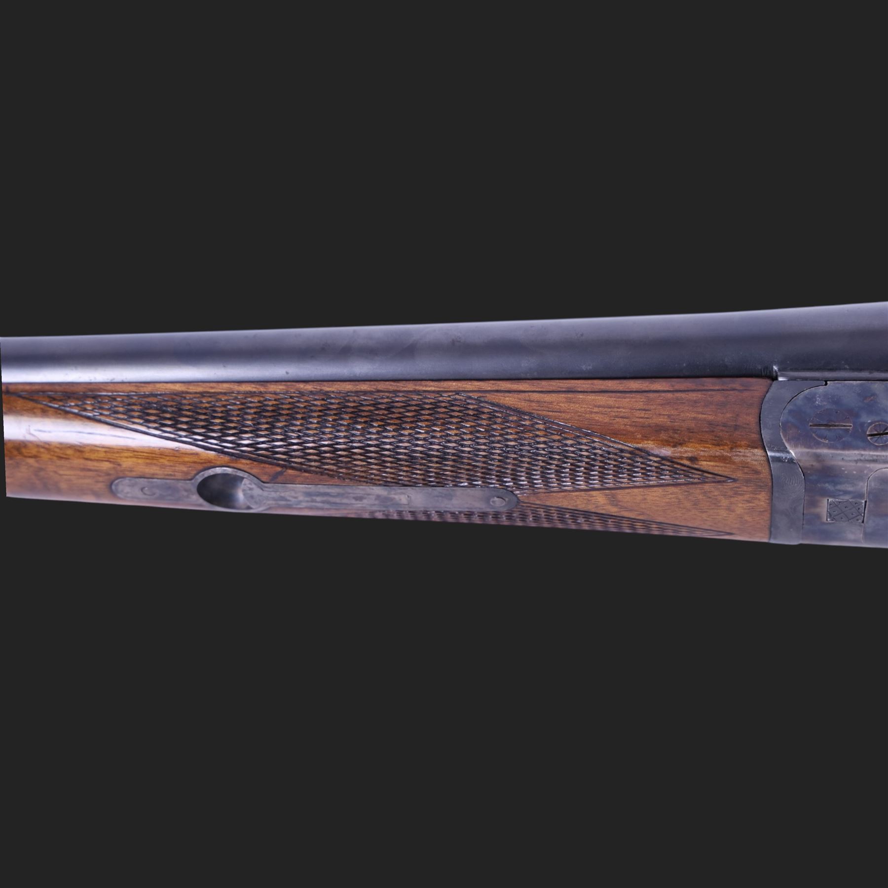 AYA Yeoman 20 bore double trigger, boxlock, side by side double barrel shotgun with 68.5cm (27