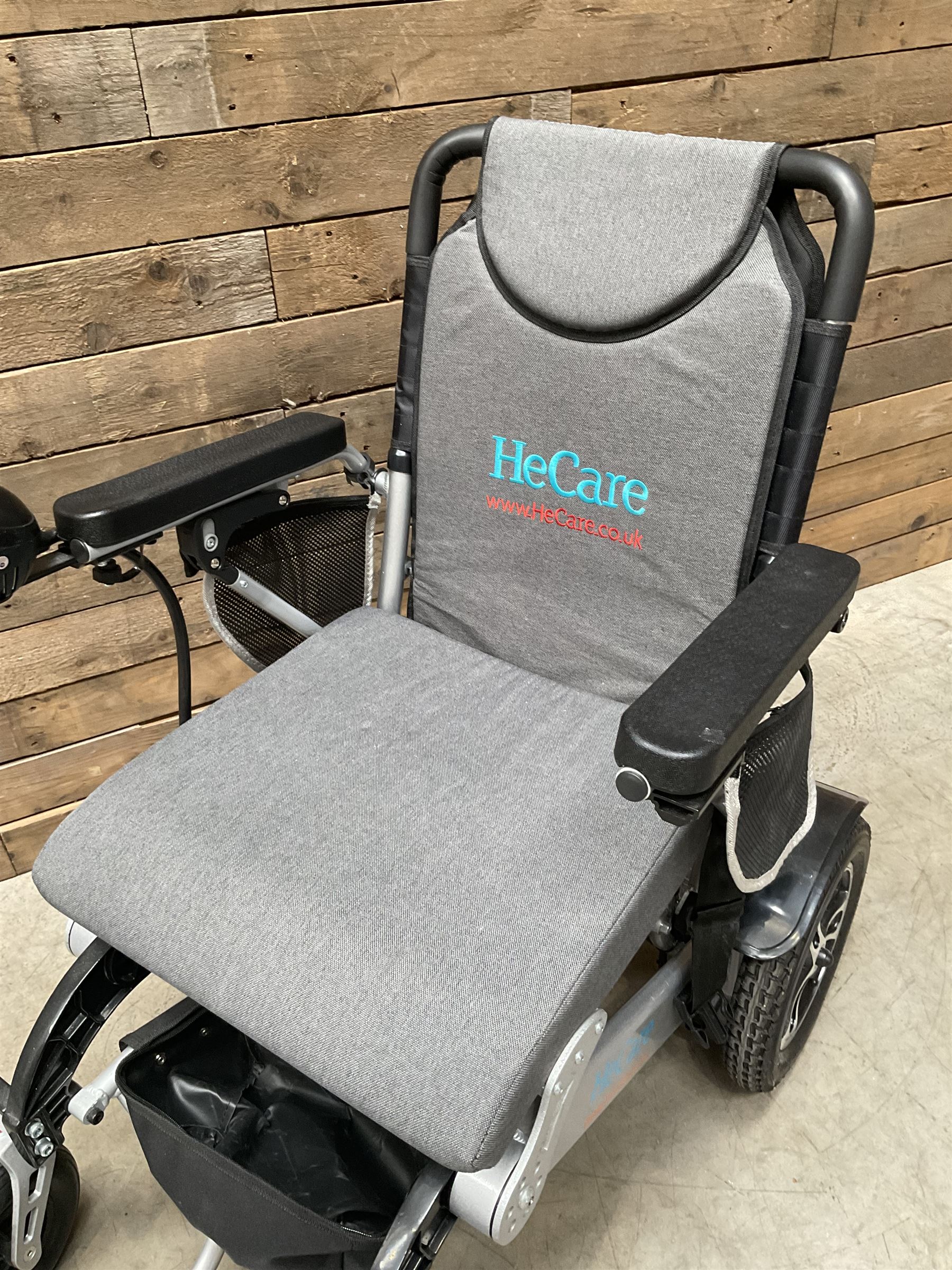 BC-EA8000 Electric Wheelchair Lightweight Foldable Electric Wheelchair, Portable Electric Wheelchair, with two batteries charger tools and remote.