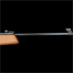 Webley Osprey .177 side-lever air rifle, 18 inch barrel with adjustable sights, serial number 4464, overall L109cm