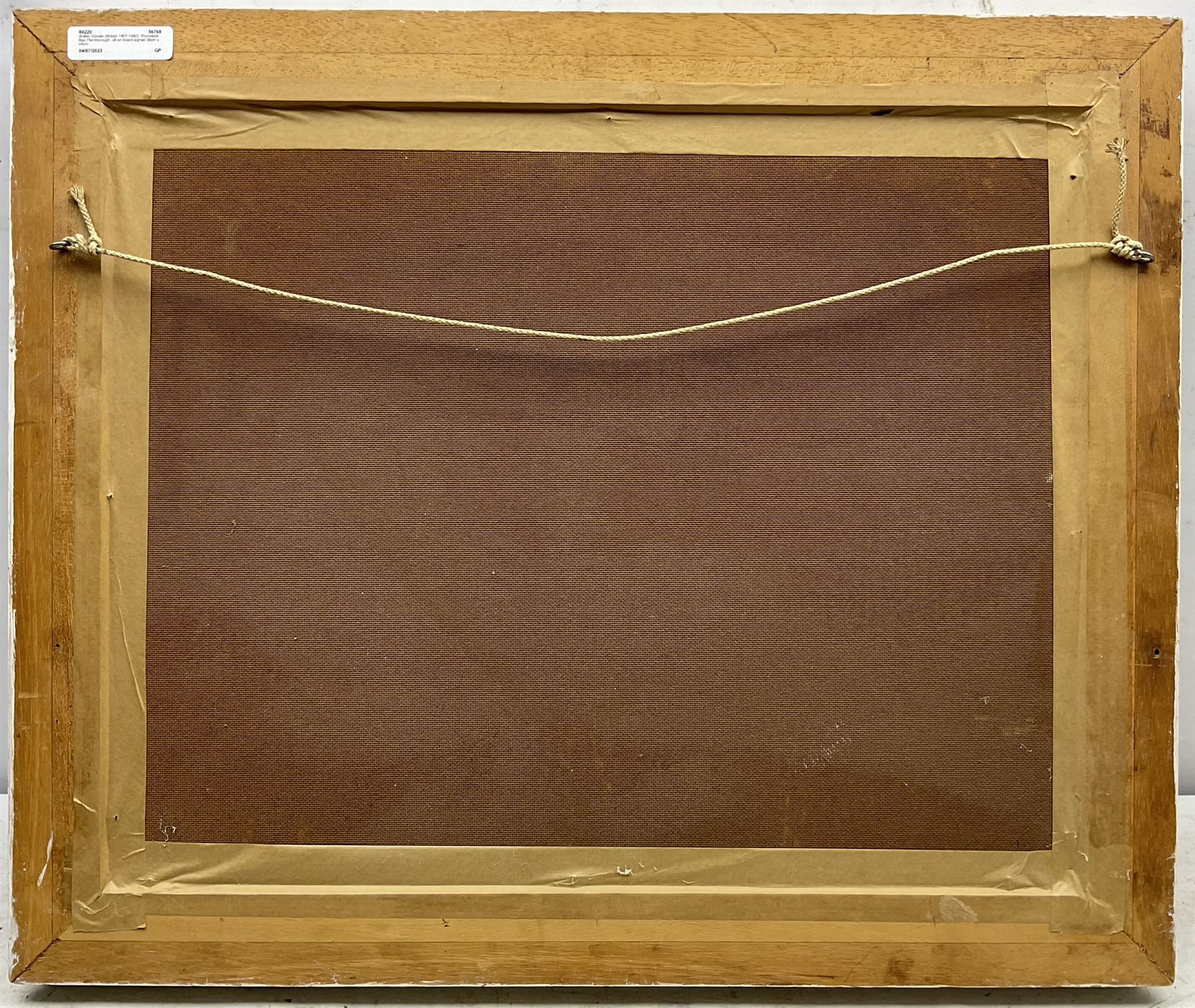 Walter Goodin (British 1907-1992): Thornwick Bay Flamborough, oil on board signed 39cm x 49cm