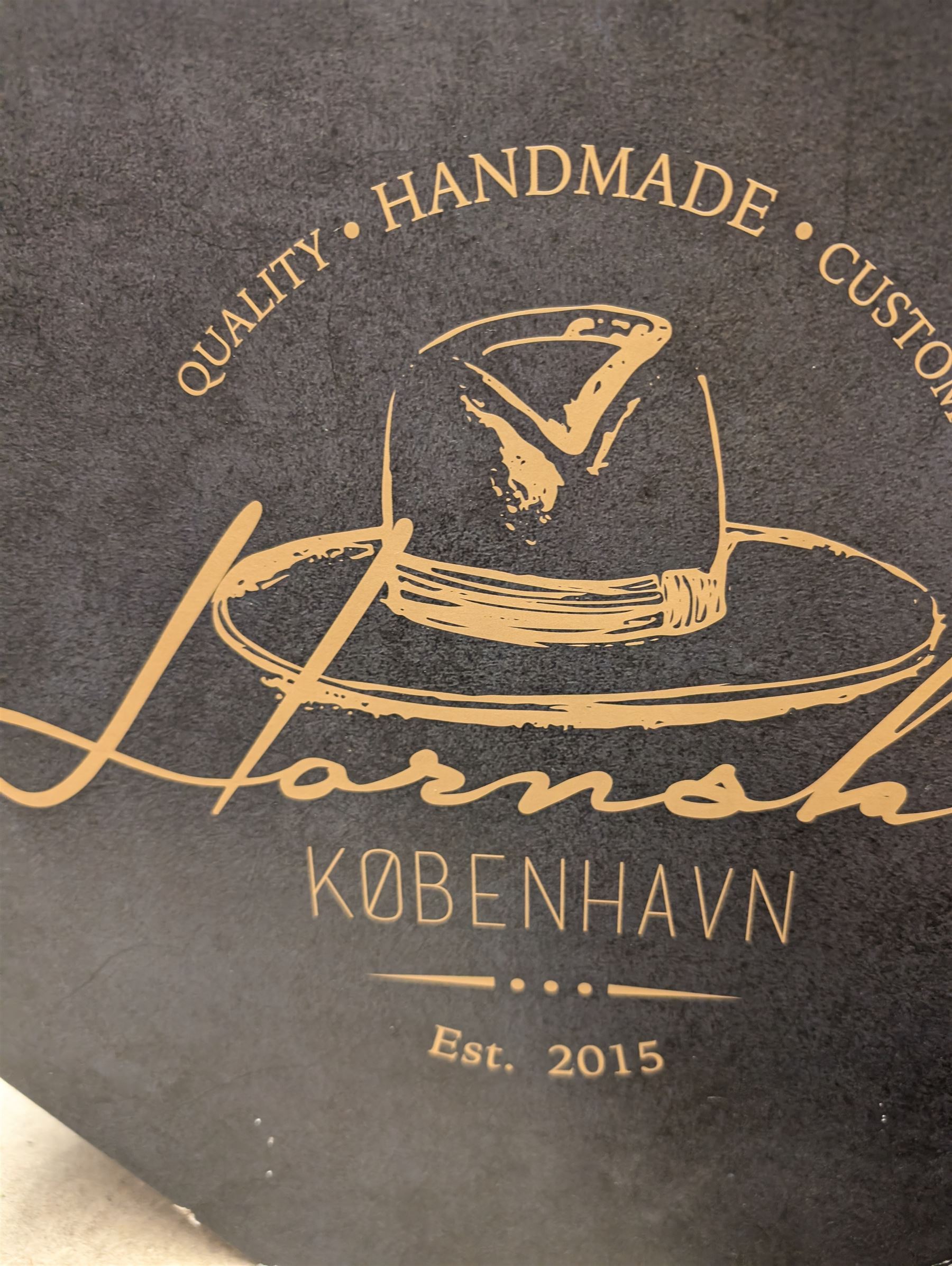 Hornskov trilby hat, boxed