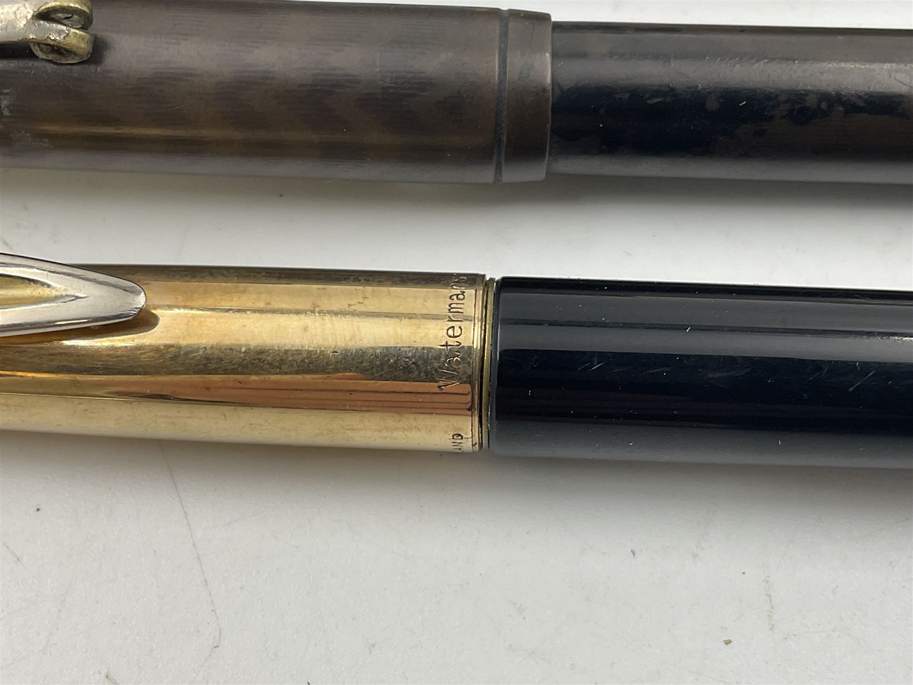 Five Waterman's fountain pens, to include Ideal, 152V, 701 etc, four with 14ct gold nibs