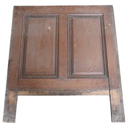 Architectural Salvage - Quantity of 19th century oak and pine church panelling including large bowed panel, others with carved decoration etc
Note: Removed in the 19th century from the church in the grounds of a private Yorkshire estate 
Provenance: property of a Nobleman