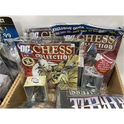 Eaglemoss DC Chess Collection - thirty=-two magazines with models each as issued in unopened plastic bags (32)