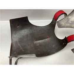 Copy of a Belgian Cuirass breastplate and backplate