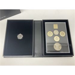 The Royal Mint United Kingdom 2018 proof coin set collector edition, cased with certificate