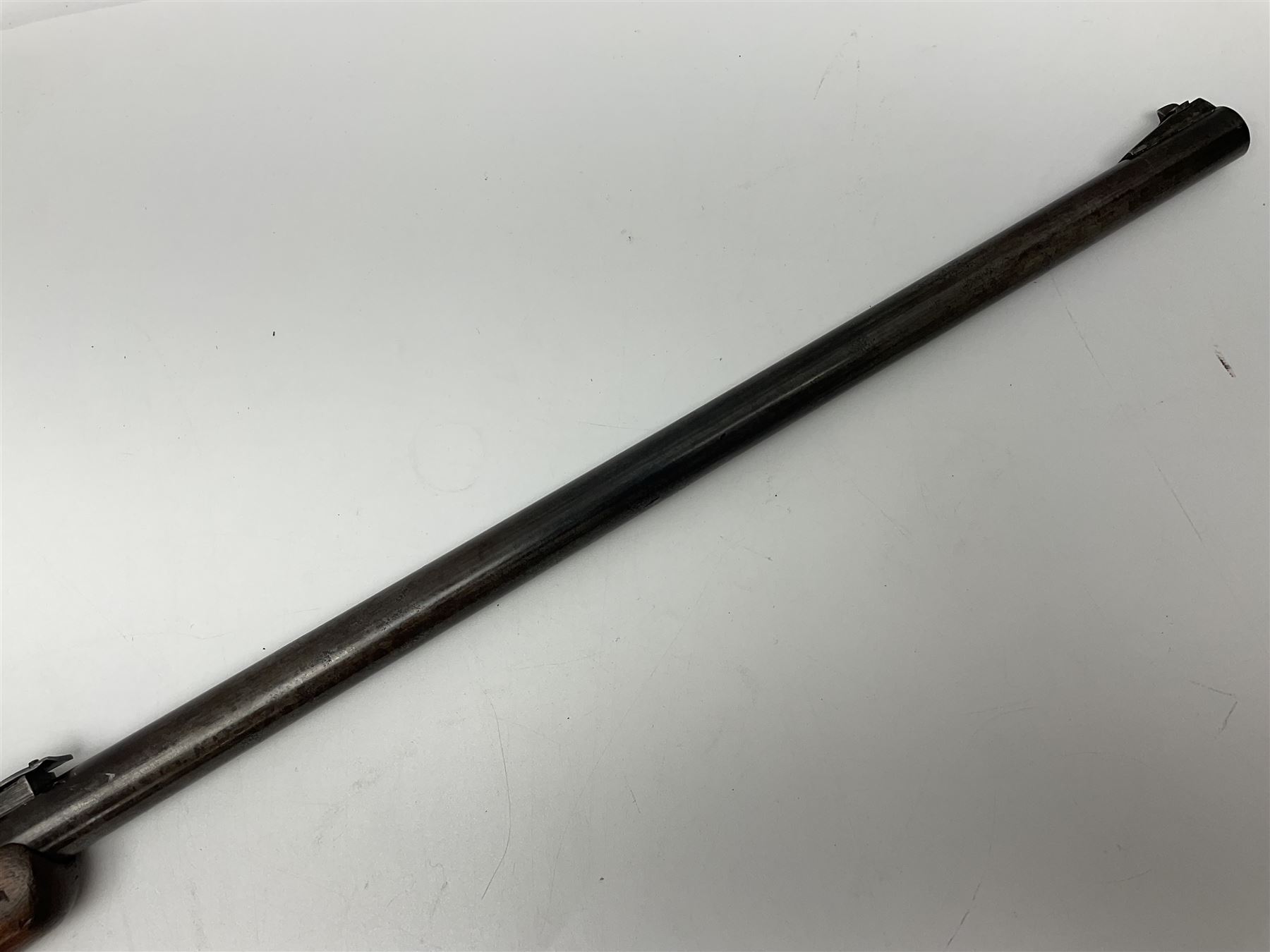 Martini Henry .577/450 Mark I civilian sporting rifle, partially dismantled with most parts thought to be present, 63.5cm(25