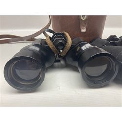 Ross London Solaross binoculars 7x42, in case, together with another pair 