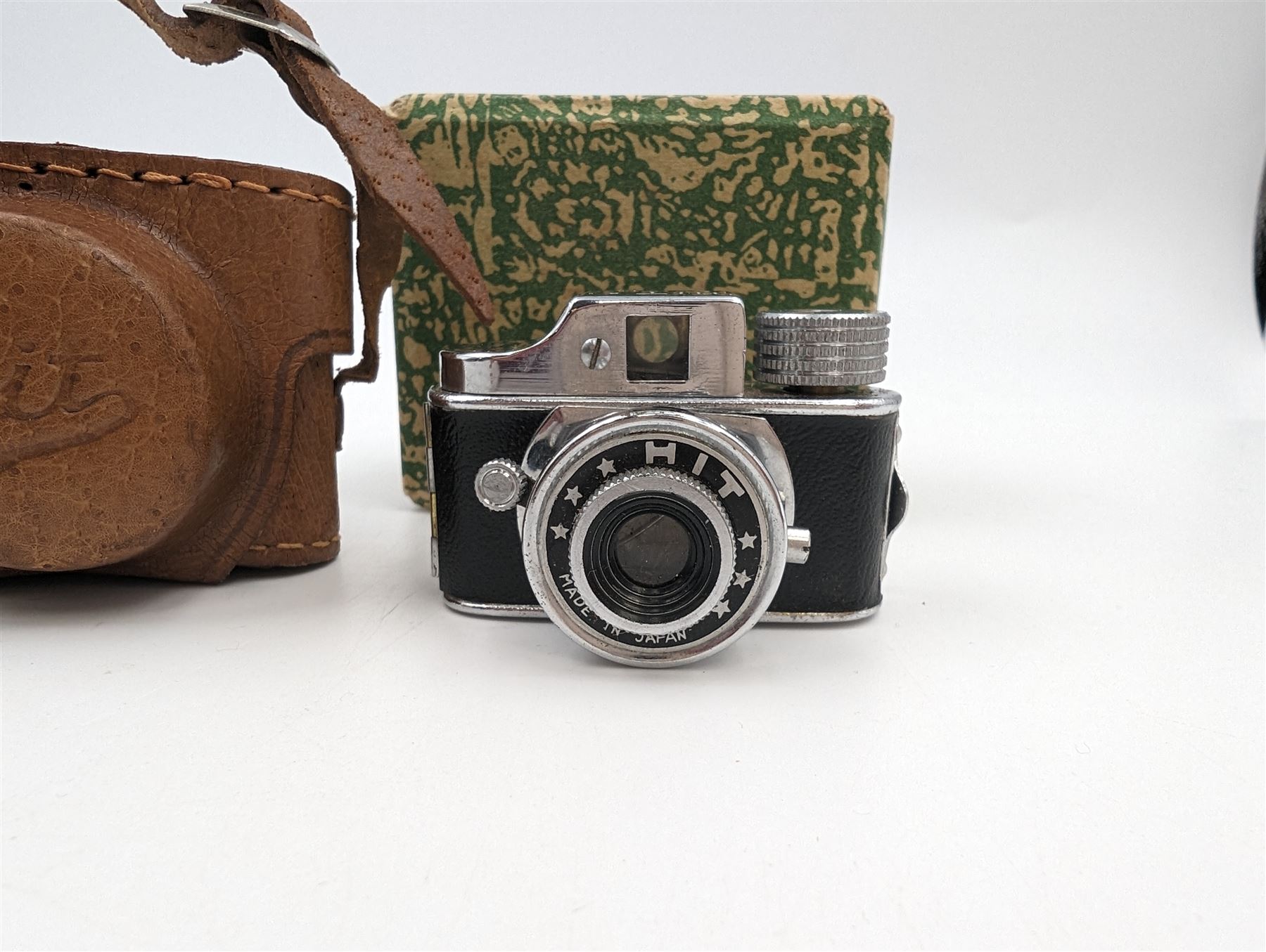 HIT spy camera, in original case, with box