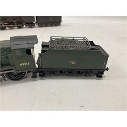 Hornby ‘00’ gauge - Class A3 4-6-2 weathered ‘Flying Scotsman’ locomotive no.60103; Patriot Class 5XP 4-6-2 ‘Caernarvon’ locomotive no.45515; Class 8P 4-6-2 ‘City of Chester’ locomotive no.46239; Saint Class 4-6-0 ‘Clevedon Court’ locomotive no.2937; all unboxed (4)