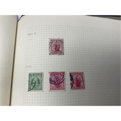 Great British, Commonwealth and World stamps, including South Africa, Malta, Falkland Islands, Gambia, Hong Kong, Grenada, Nyasaland, Somaliland, Antigua etc, housed in six albums or stockbooks