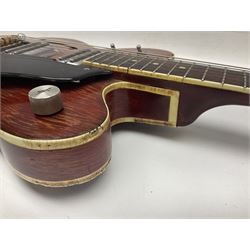 1968 American Gretsch Streamliner semi-acoustic guitar, serial no.89179; L108cm; in original case