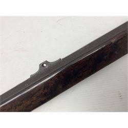 Japanese matchlock musket approximately .45 cal., Edo period (1603-1868), the 66cm(26