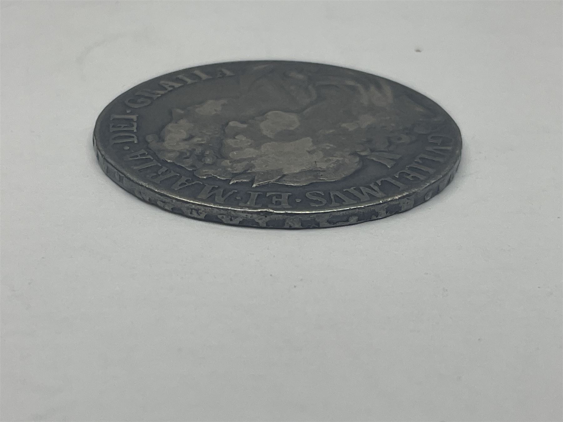 William and Mary 1689 halfcrown coin