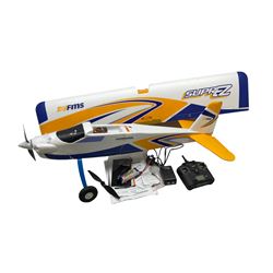 FMS 1220MM Super Ez trainer, with Cloud Quest Propel remote Switch Blade 3/4 Channel, Power Pal Pocket 2 and other accessories etc