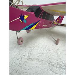 Kyosho Trainer 40 remote control aeroplane, L120cm, W161cm