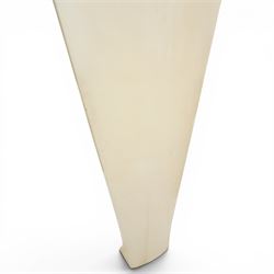 Robert Clatworthy RA (British 1928-2015): 'Standing Figure II', cast fibreglass resin sculpture in white finish, W104cm H190cm
Provenance: Illustrated on page 118 of the artist's catalogue raisonne; gifted directly by the artist to the vendor's partner