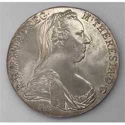 Maria Teresa re-strike Thaler coin