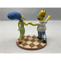 Five Coalport The Simpsons character figures, comprising limited edition Mush, no 1517/4000, Sideshow Mel Gets Fired, The Gift of Maggie, Will Work for Duff, Two to Tango, all boxed