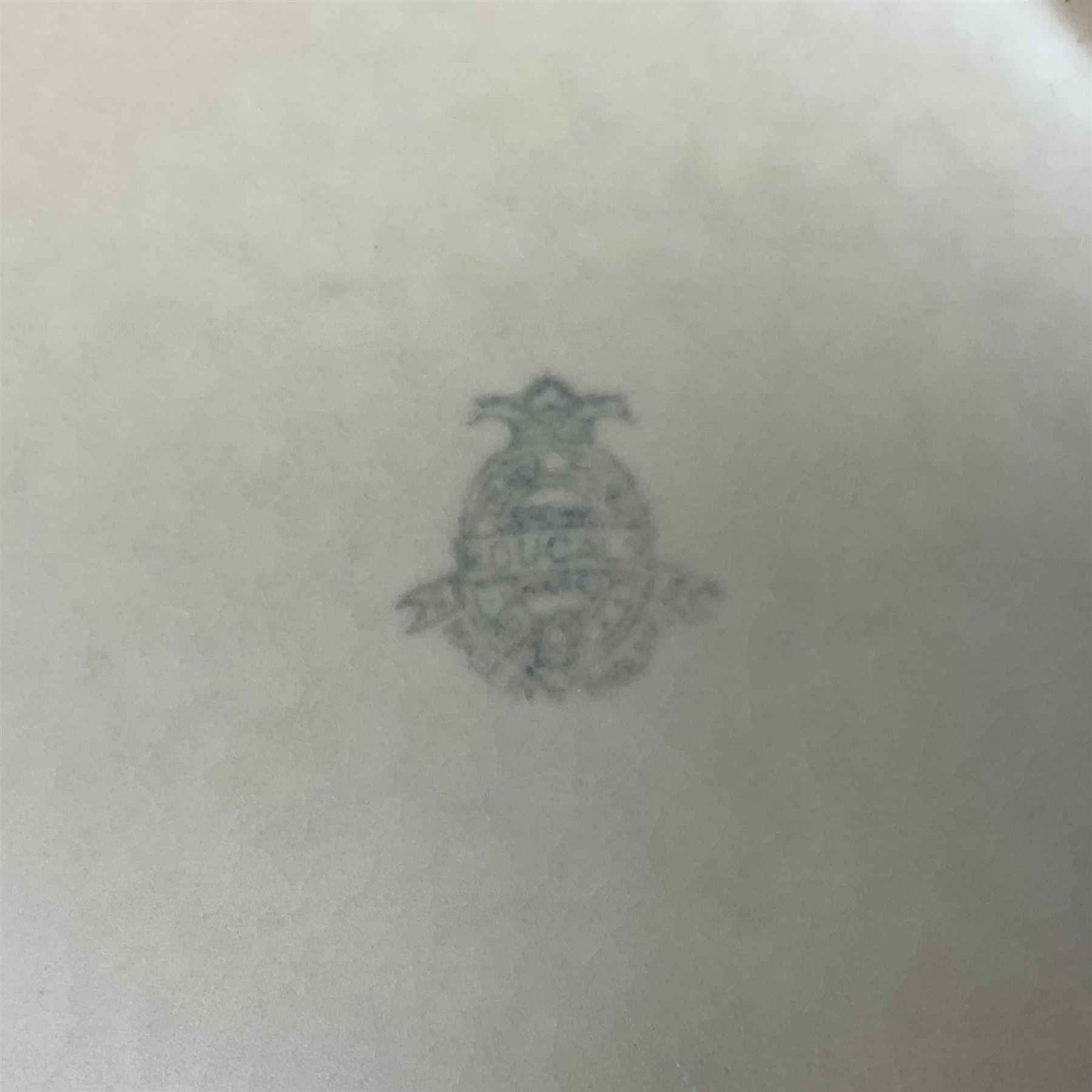 Charlotte Rhead for Crown Ducal, 'Ankara' design charger, pattern 5893, D44cm