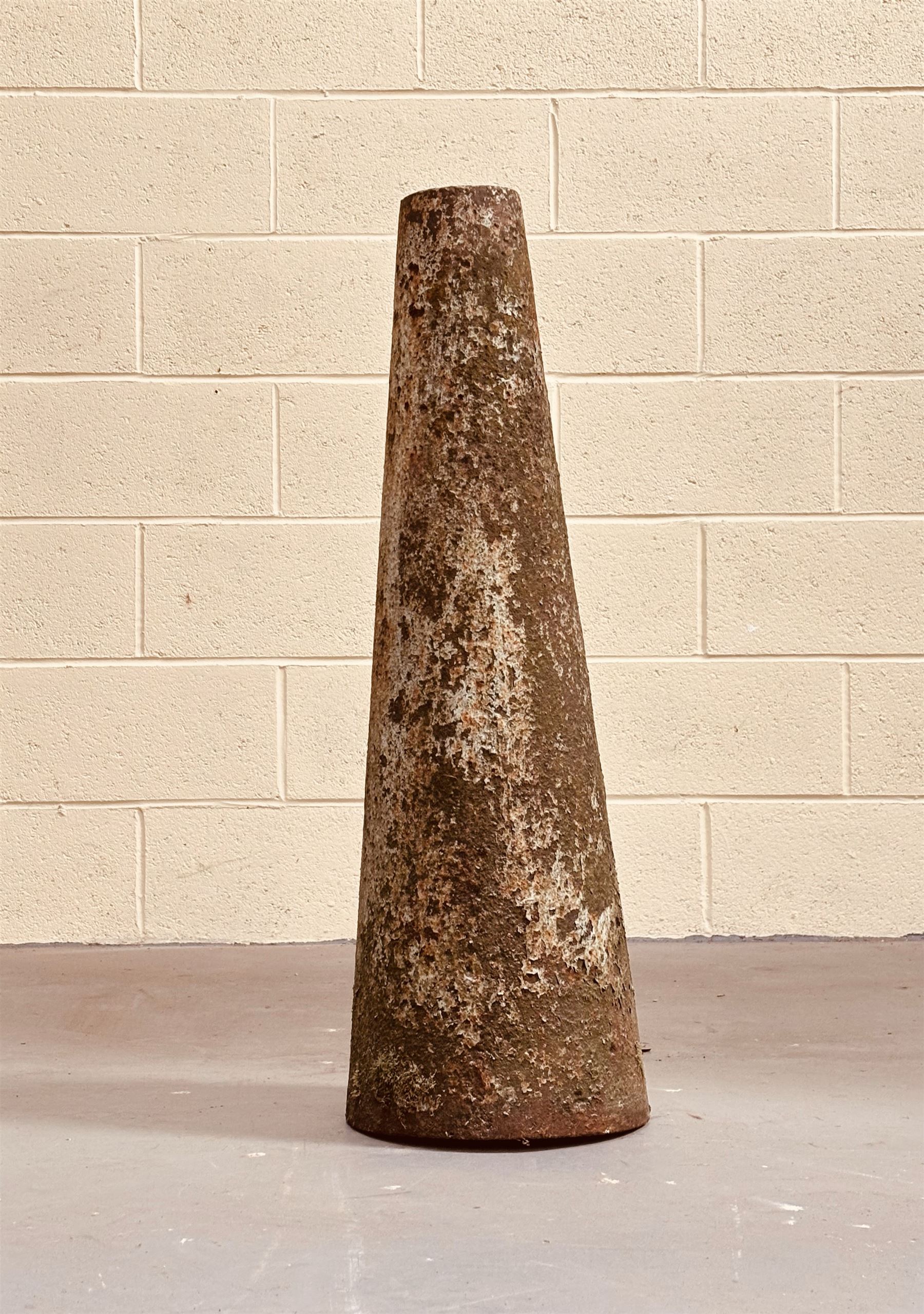 Large cast iron blacksmiths mandrel. H92cm.  - COLLECTION BY APPOINTMENT FROM: The White House, Thirsk Road, Easingwold, York, YO61 3NF - CALL 01723 507111 TO ARRANGE