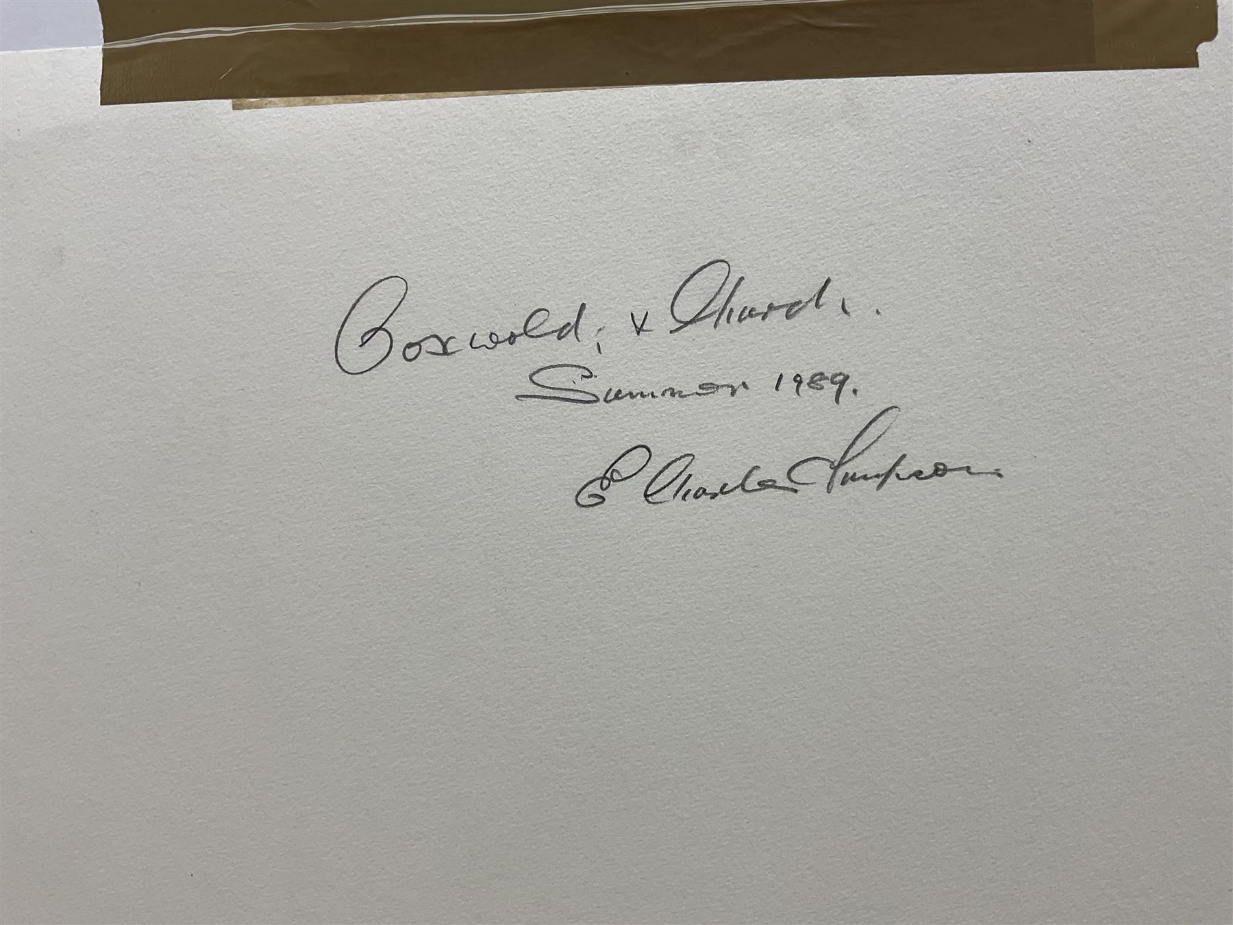 Ernest Charles Simpson (British 1915-2007): Landscapes and Still Life, six watercolours signed, many titled verso 27cm x 37cm (6)