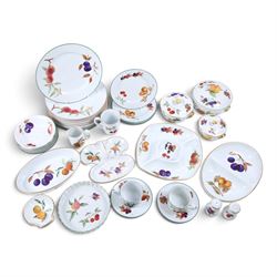 Collection of Royal Worcester Evesham and Evsham Vale, including  dinner plates, serving dishes salt and pepper etc